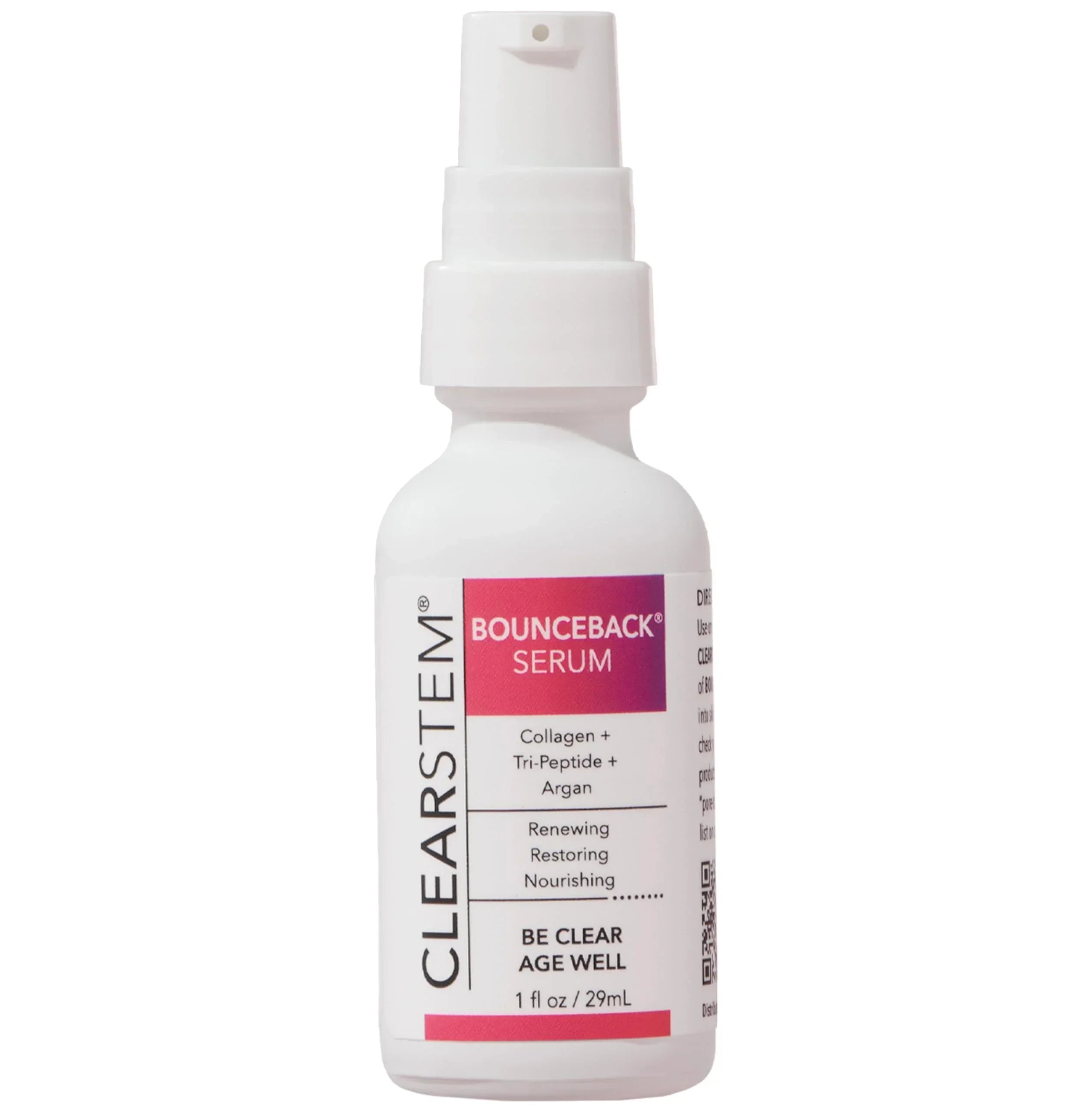 CLEARSTEM BOUNCEBACK Radiant Facial Serum - Peptide Serum