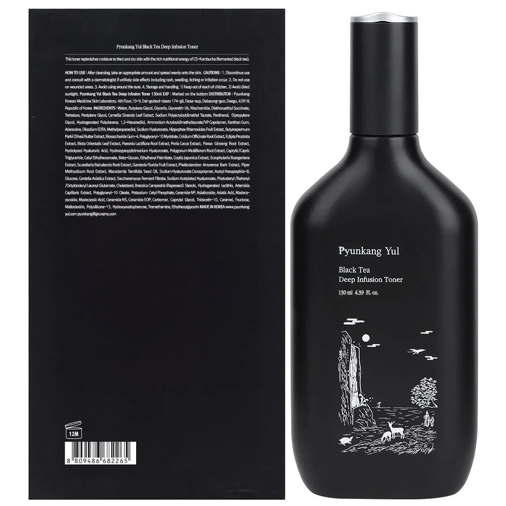 Pyunkang Yul PKY Black Tea Deep Infusion Toner for Anti-Aging