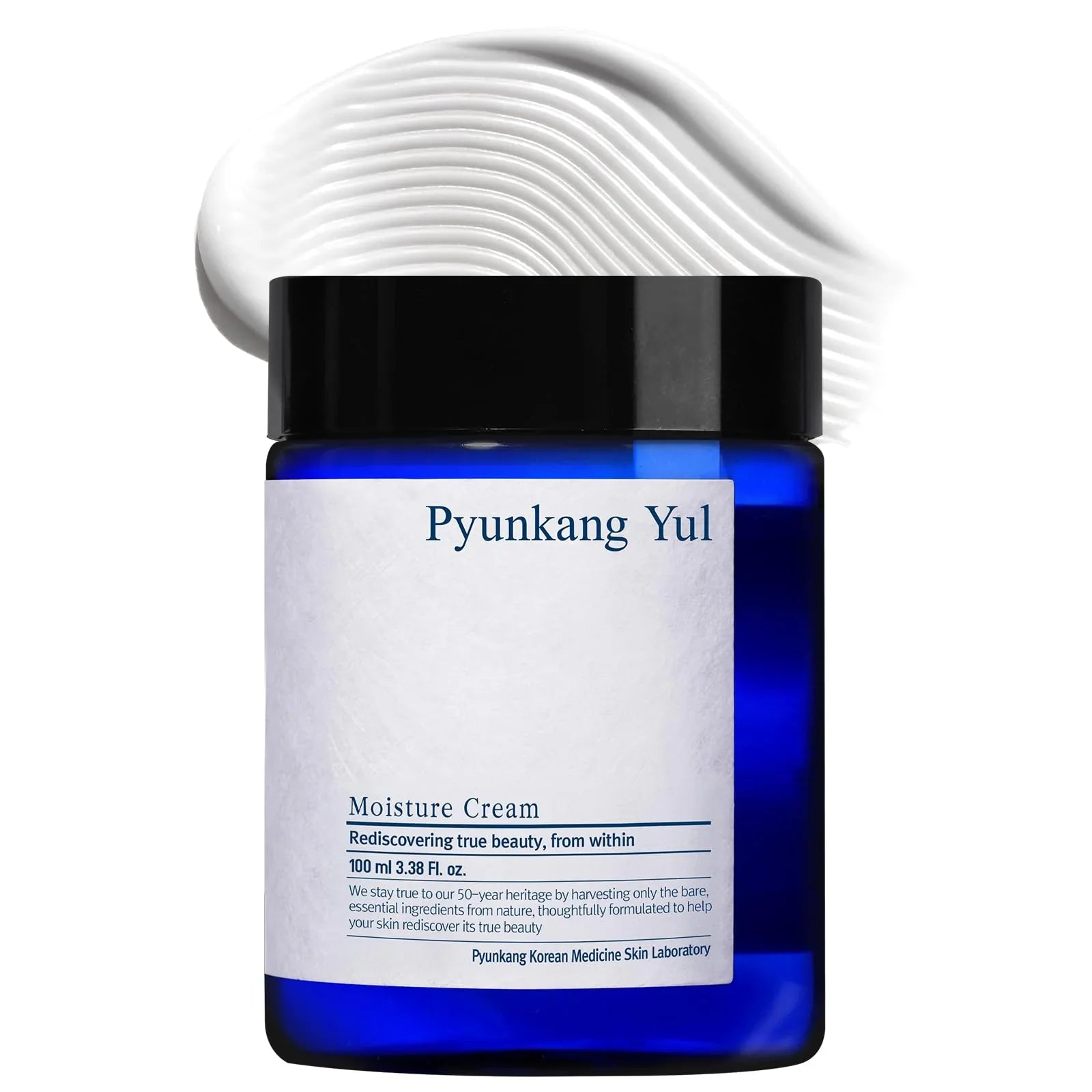 Pyunkang Yul Moisture Cream - Facial Moisturizer Shea Butter, Jojoba Oil 3.4 Fl oz