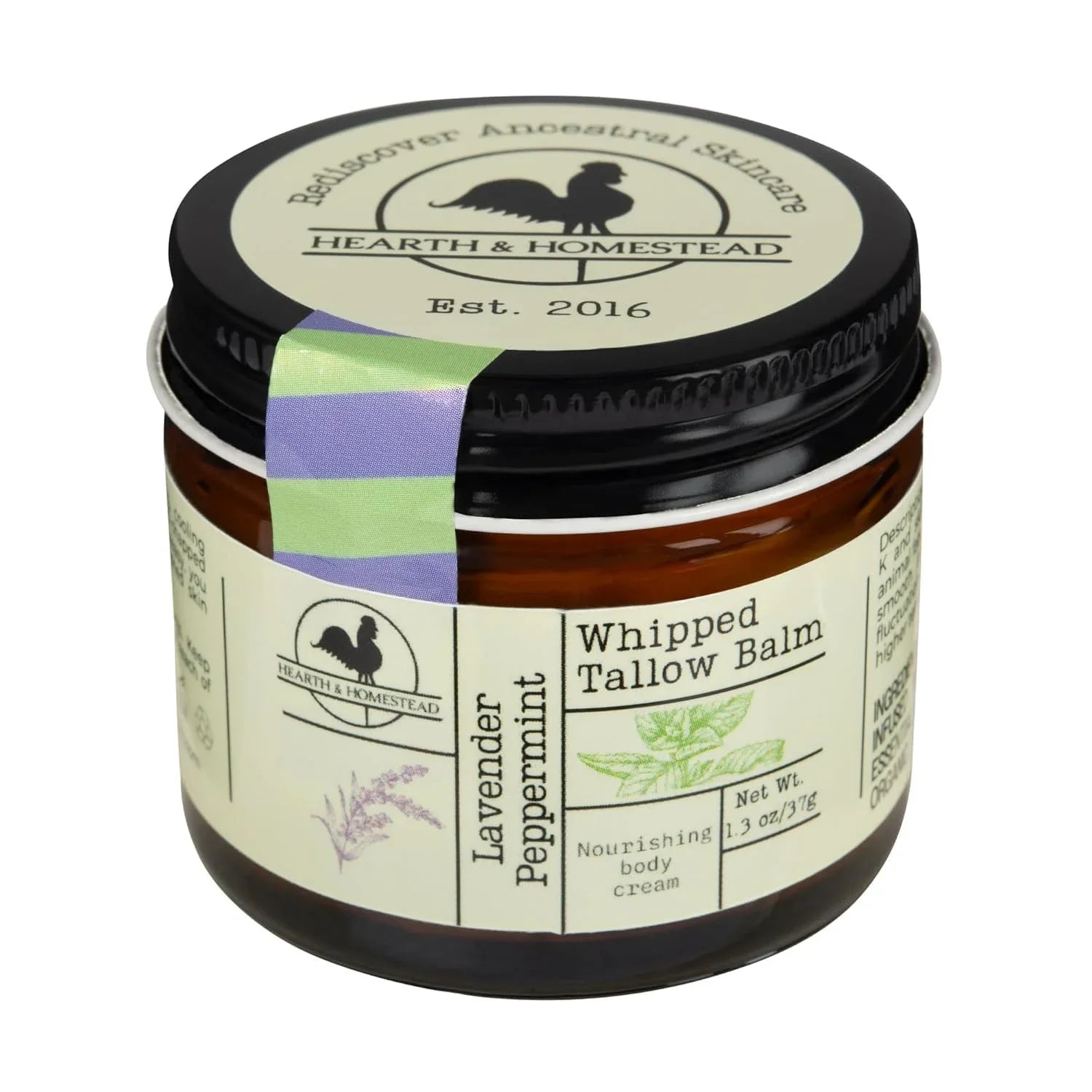 Hearth and Homestead: Handmade Whipped Tallow Balm (Lavender Peppermint)