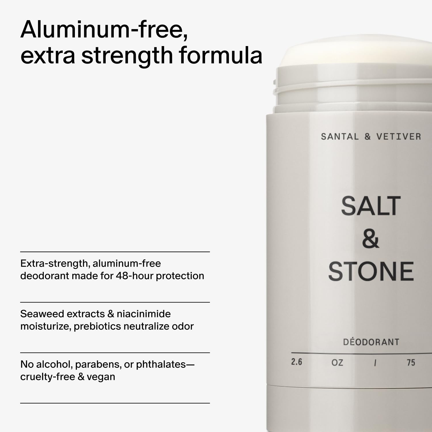 Salt & Stone Santal & Vetiver Deodorant