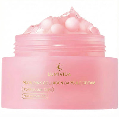 LumiVida Salmon DNA Face Cream with PDRN – Hydrating Facial Moisturizer - Image 1