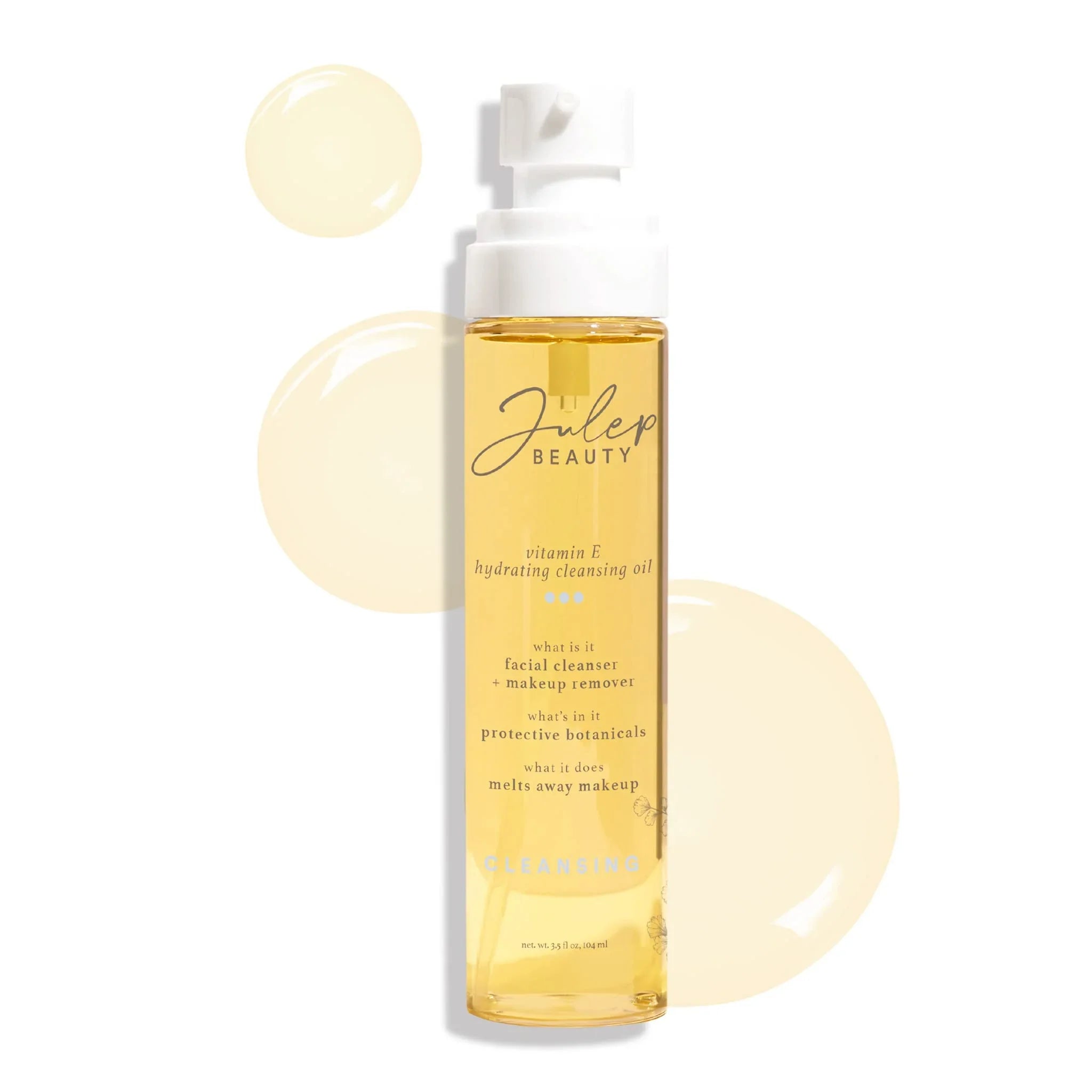 Julep Vitamin E Hydrating Cleansing Oil and Makeup Remover - Rosehip and Olive Oil