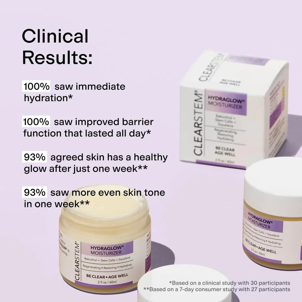 CLEARSTEM HYDRAGLOW Stem Cell Moisturizer