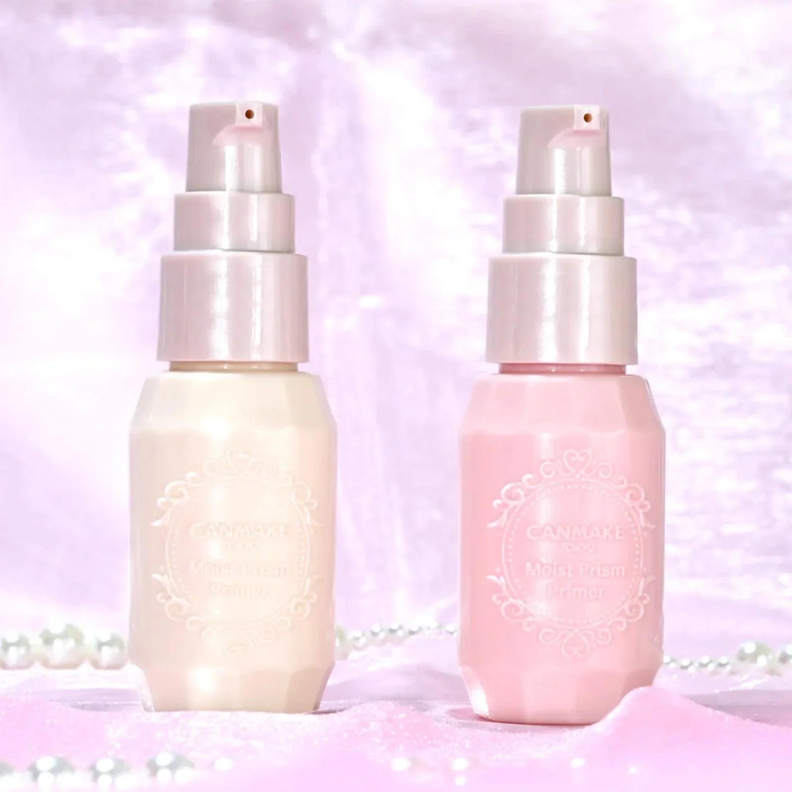 CANMAKE Moist Prism Primer - Pearlescent Moisturizing Deep Hydration Finish