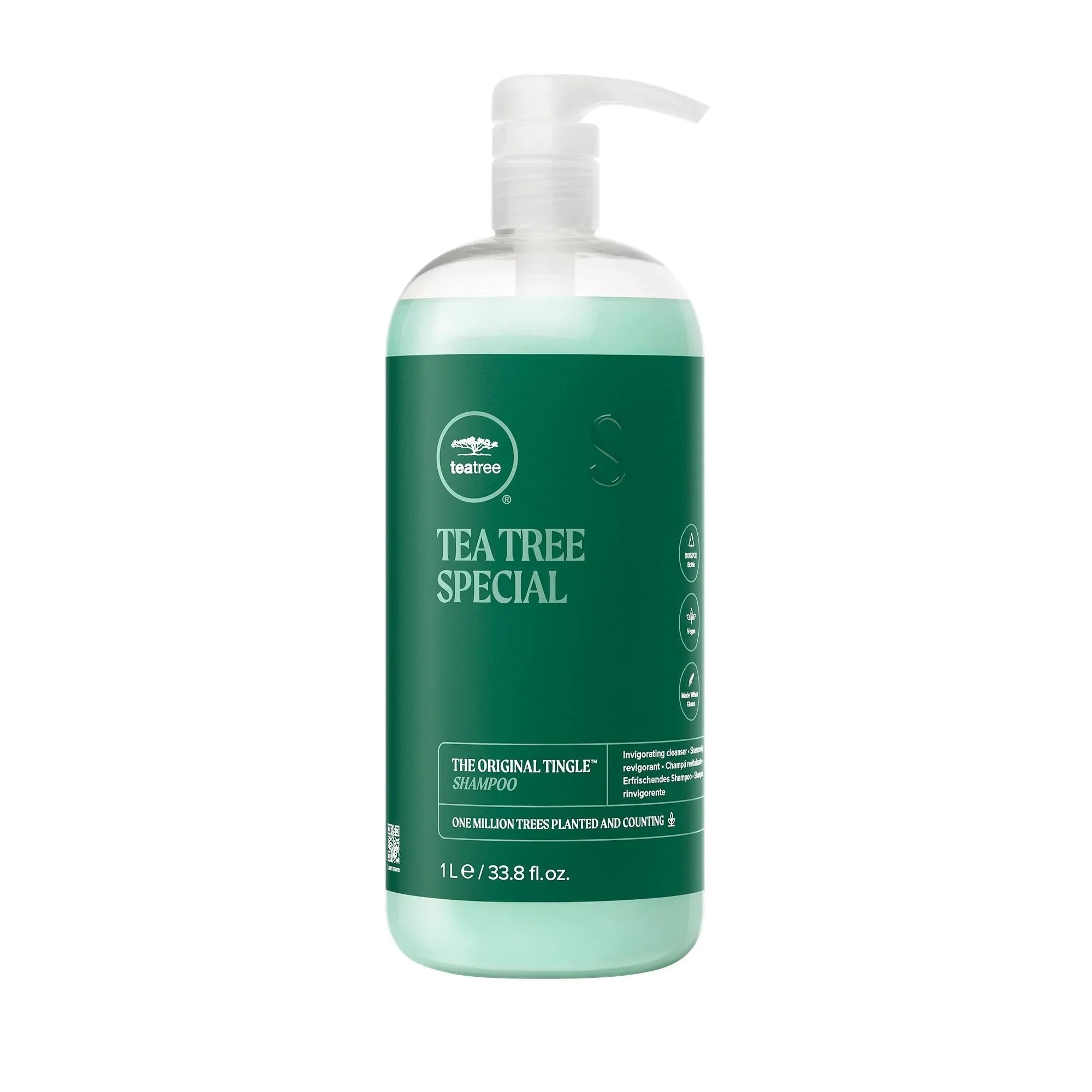 Tea Tree Special bottle on a white background