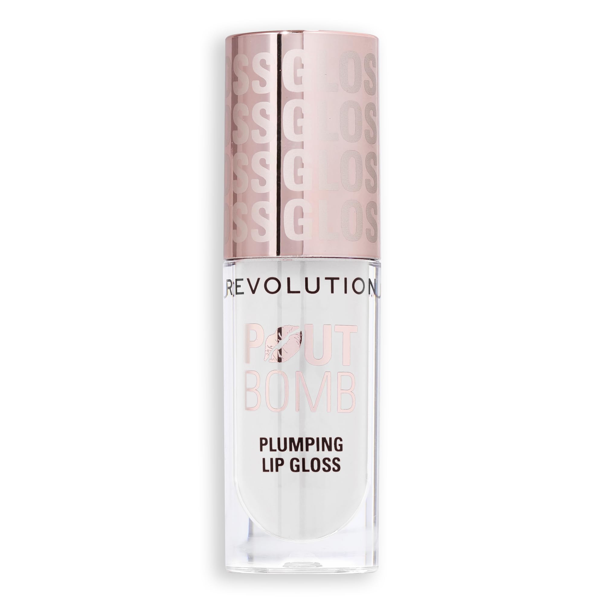 Revolution Glaze Clear Lip Plumping Gloss