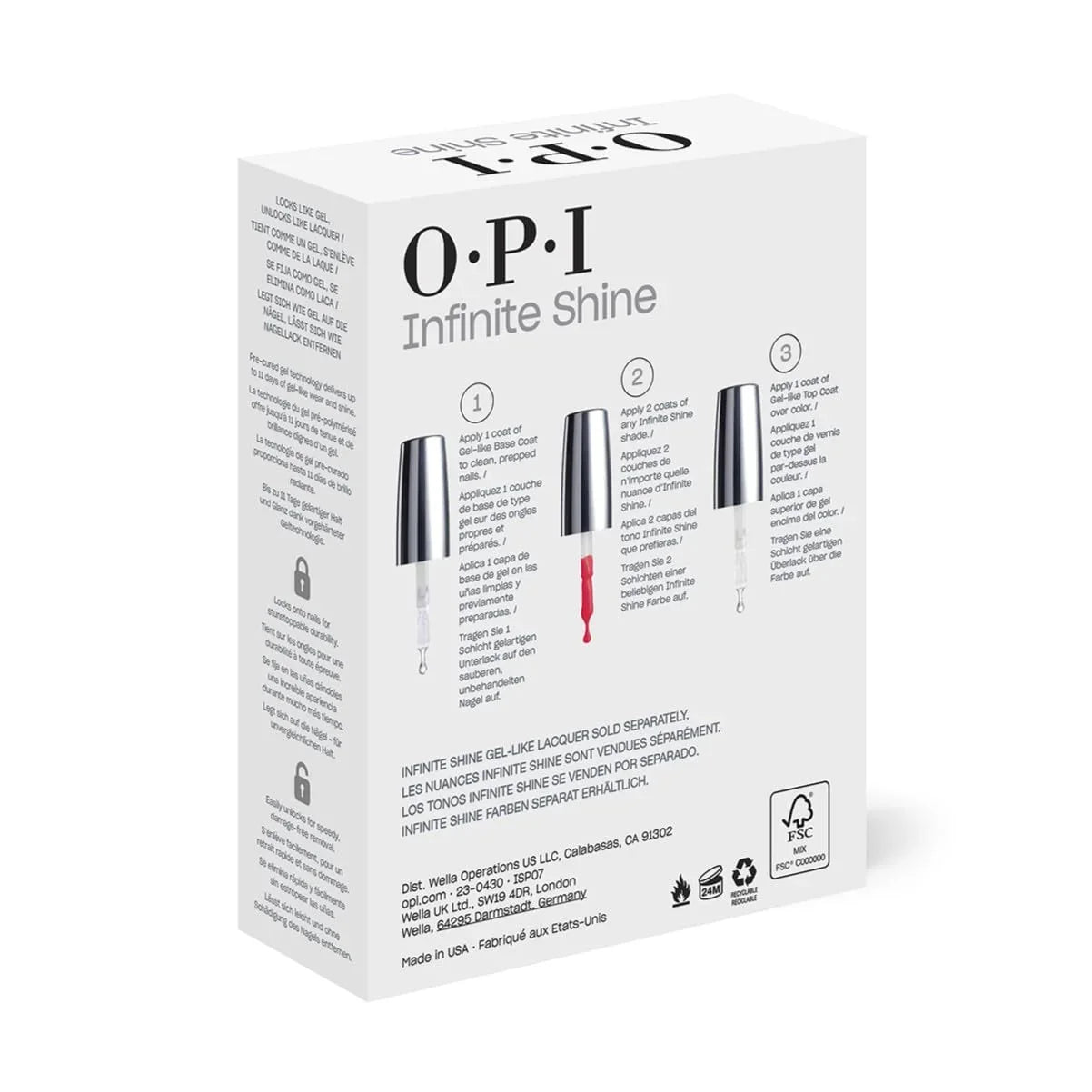 OPI Infinite Shine 2PC Base Coat Top Coat Duo Pack