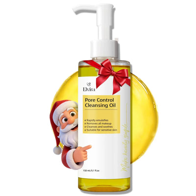 Elvira Pure Cleansing Jojoba Oil, Makeup Remover & Blackheads Pore Cleanser - Image 1