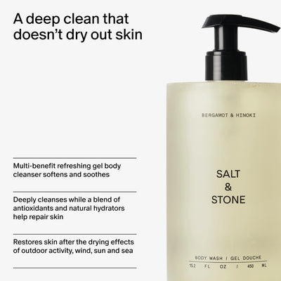 Salt & Stone Bergamot & Hinoki Body Wash - Image 4