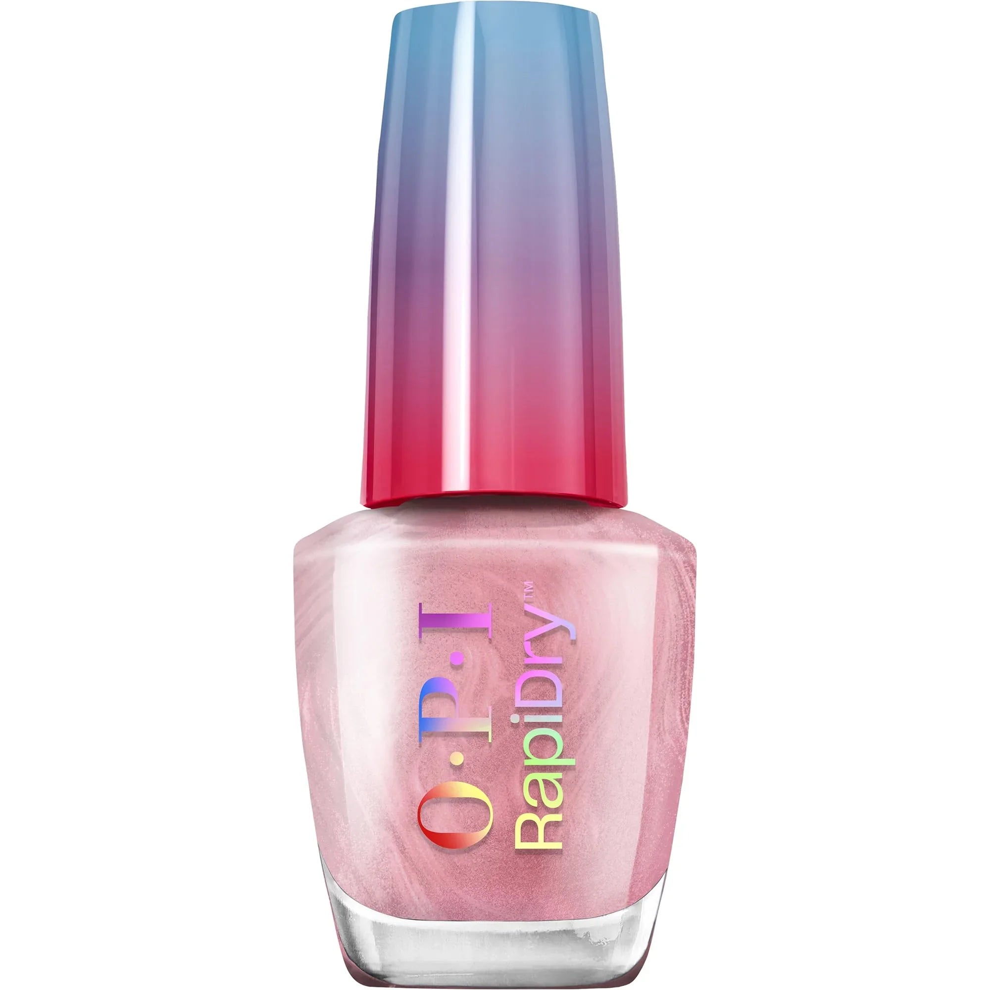 OPI RapiDry Flash n' Flirty | Opaque Soft Pink Pearl Nail Polish