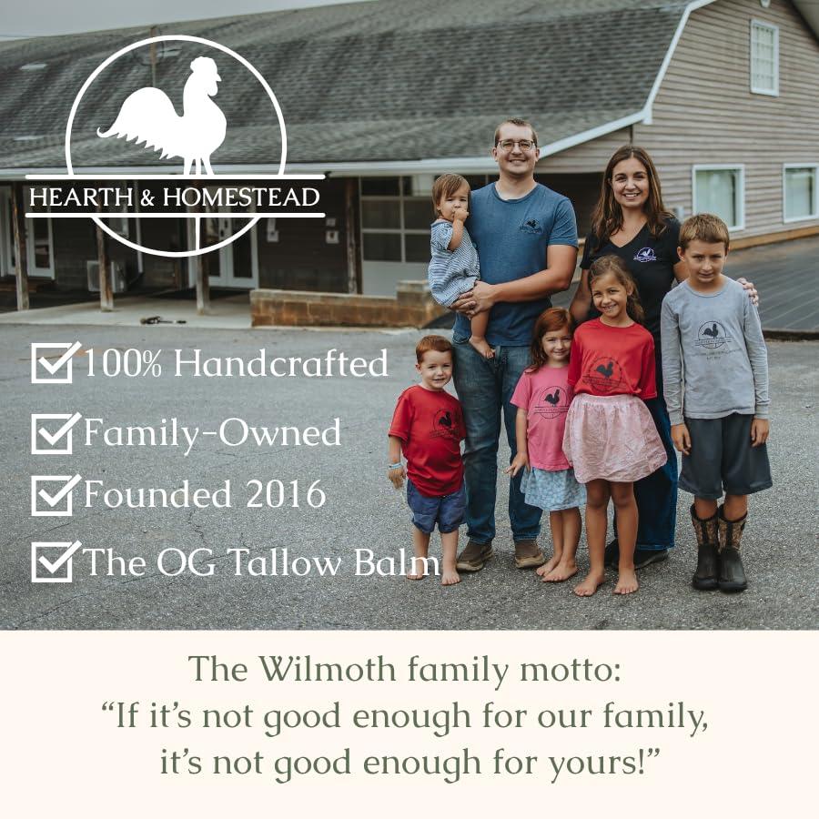 Hearth and Homestead: Handmade Whipped Tallow Balm (Coffee Vanilla)