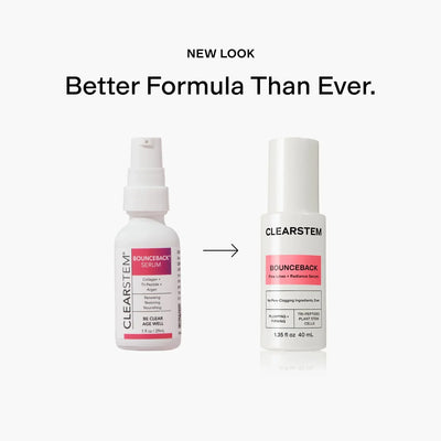 CLEARSTEM BOUNCEBACK Radiant Facial Serum - Peptide Serum - Image 4