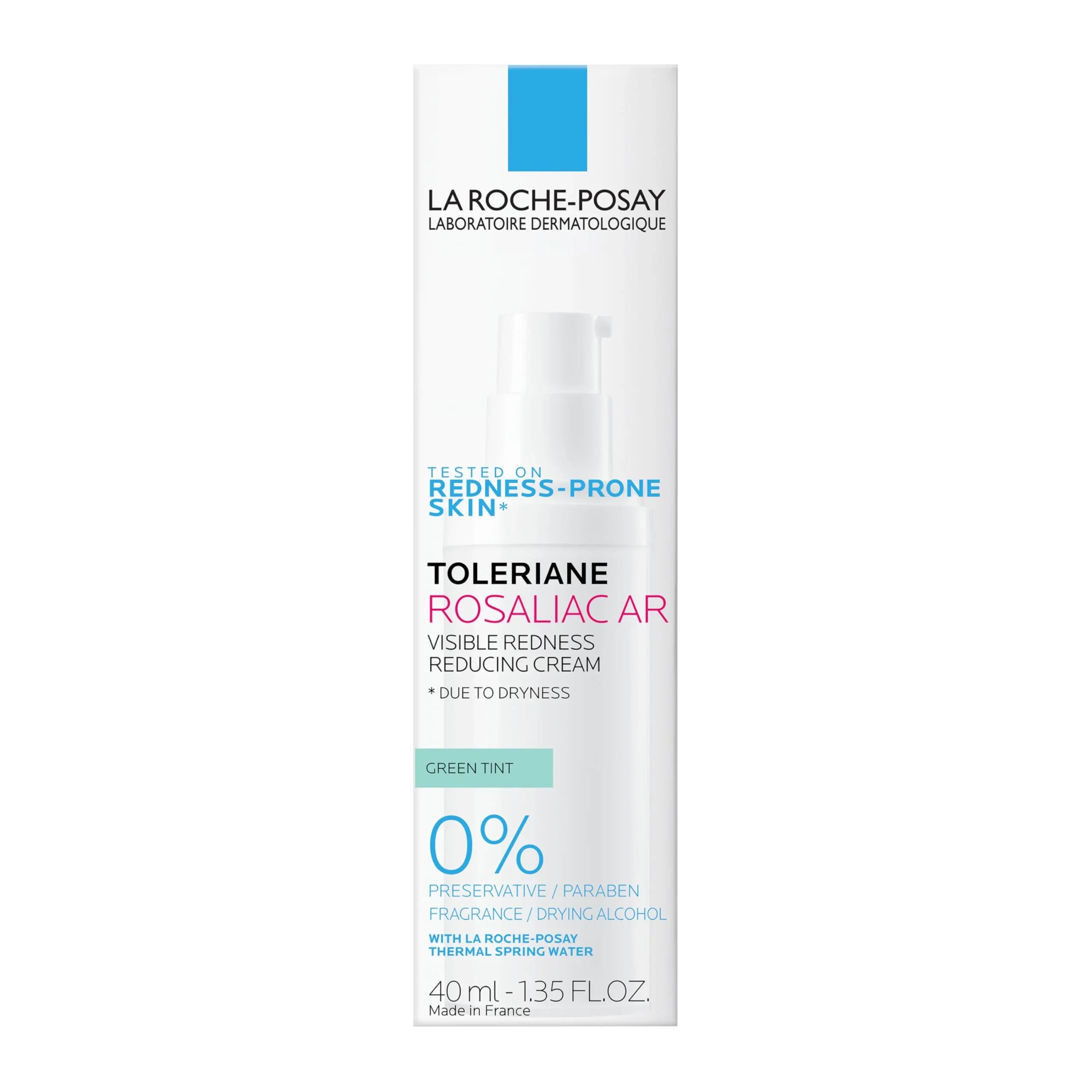 La Roche-Posay Toleriane Rosaliac Visible Redness Reducing Cream, Color Correcting Face Cream