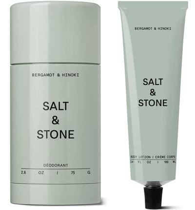 Salt & Stone Bergamot & Hinoki Deodorant & Lotion - Image 1