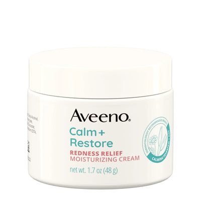 Aveeno Calm + Restore Facial Moisturizer for Redness Relief, Non-Comedogenic - Image 1