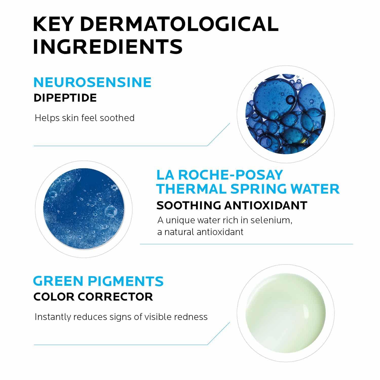 La Roche-Posay Toleriane Rosaliac Visible Redness Reducing Cream, Color Correcting Face Cream
