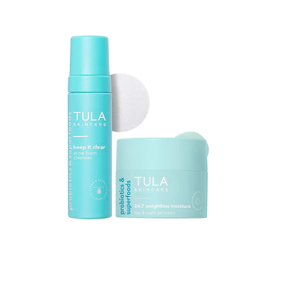 TULA Keep It Clear Acne Cleanser Set - Image 1