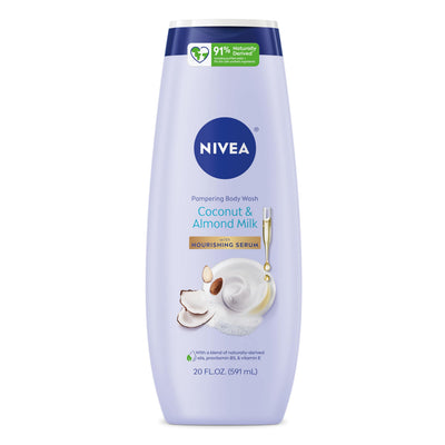 NIVEA Coconut & Almond Milk Body Wash - Image 1