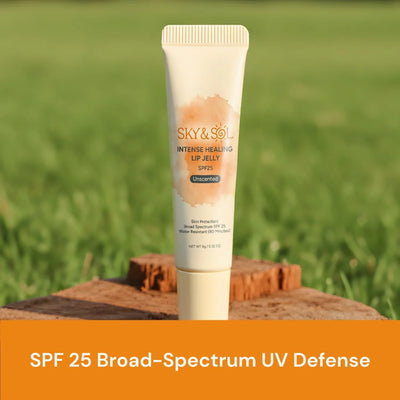 Sky and Sol Lip Jelly SPF 25 – 3 Pack Natural Hydrating Lip Balm - Image 3