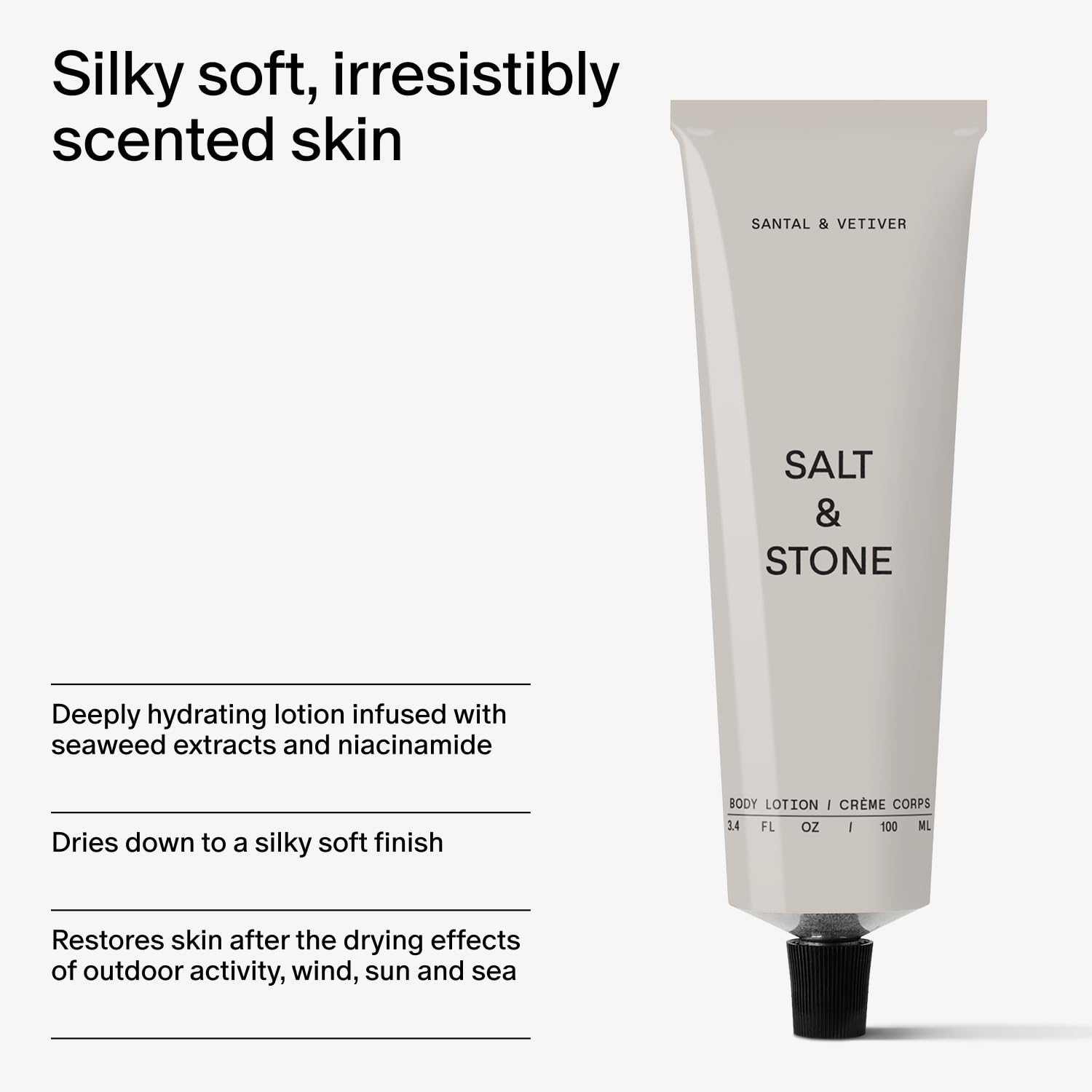 Salt & Stone Santal & Vetiver Lotion & Hand Cream