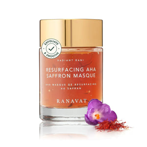 RANAVAT BOTANICS Resurfacing Saffron AHA Face Exfoliator