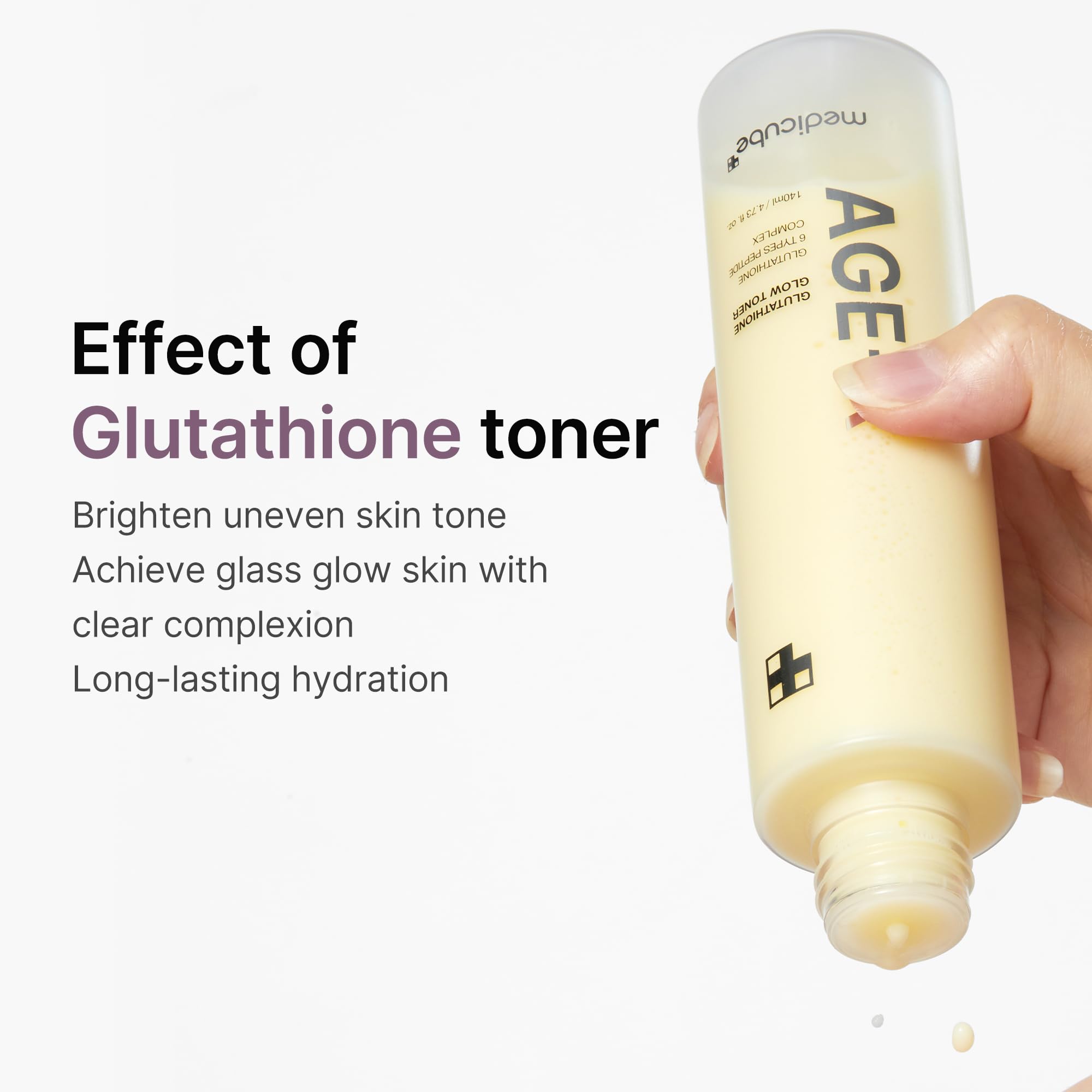 medicube Glutathione Glow Milky Toner