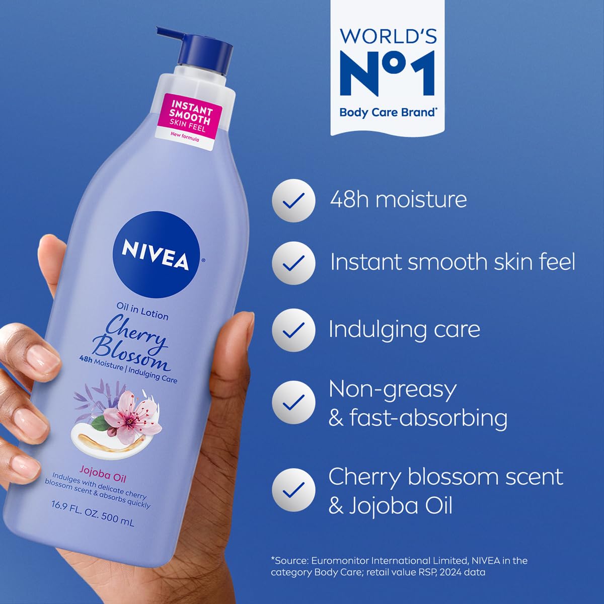 NIVEA Cherry Blossom Body Lotion