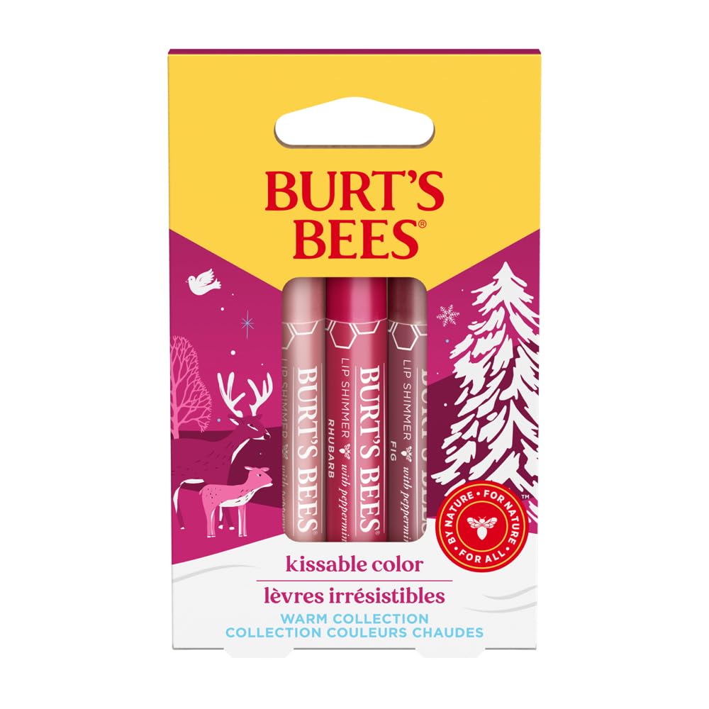 Burt's Bees Warm Kissable Color Gift Set