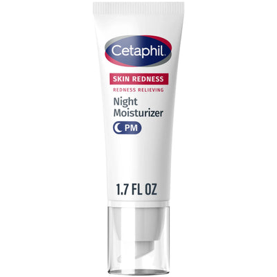 Cetaphil Night Cream, Redness Relieving Moisturizer for Face, 1.7 fl oz - Image 1