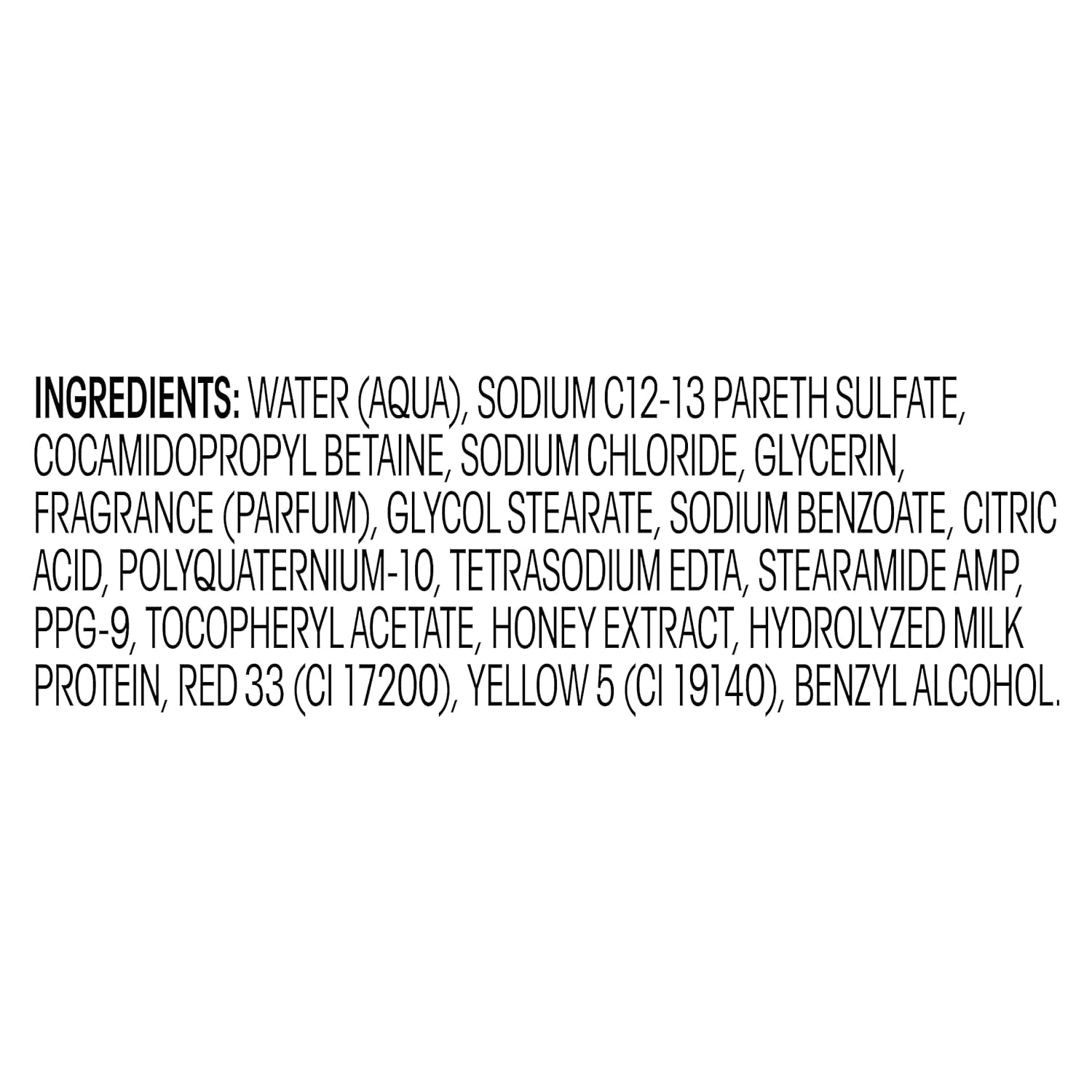 Suave Milk & Honey Body Wash