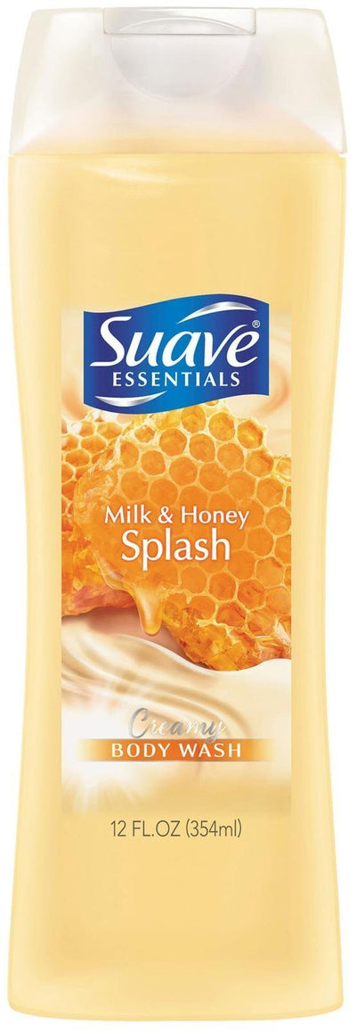 Suave Milk & Honey Splash Body Wash - Image 1