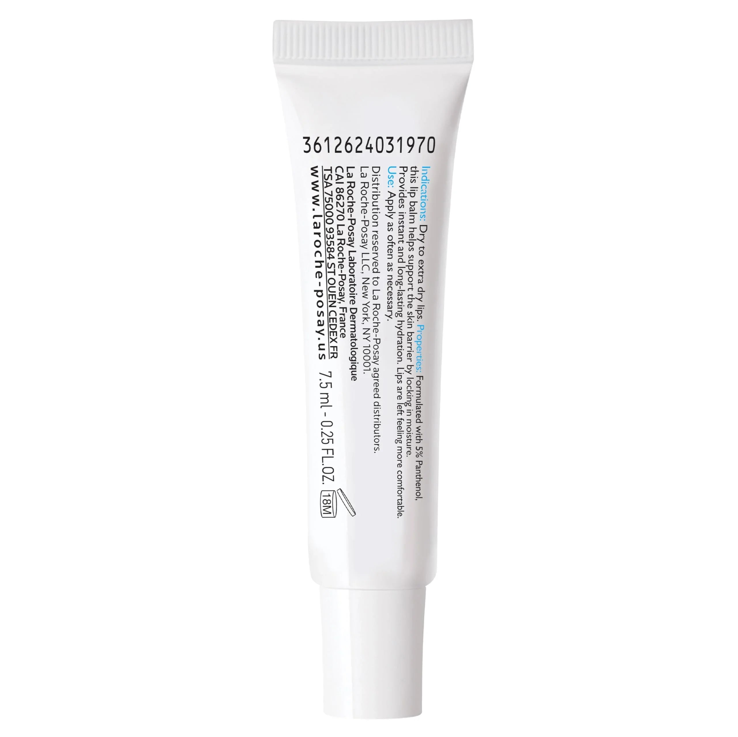 La Roche-Posay Lip Balm B5 Balm with Shea Butter, Fragrance-Free