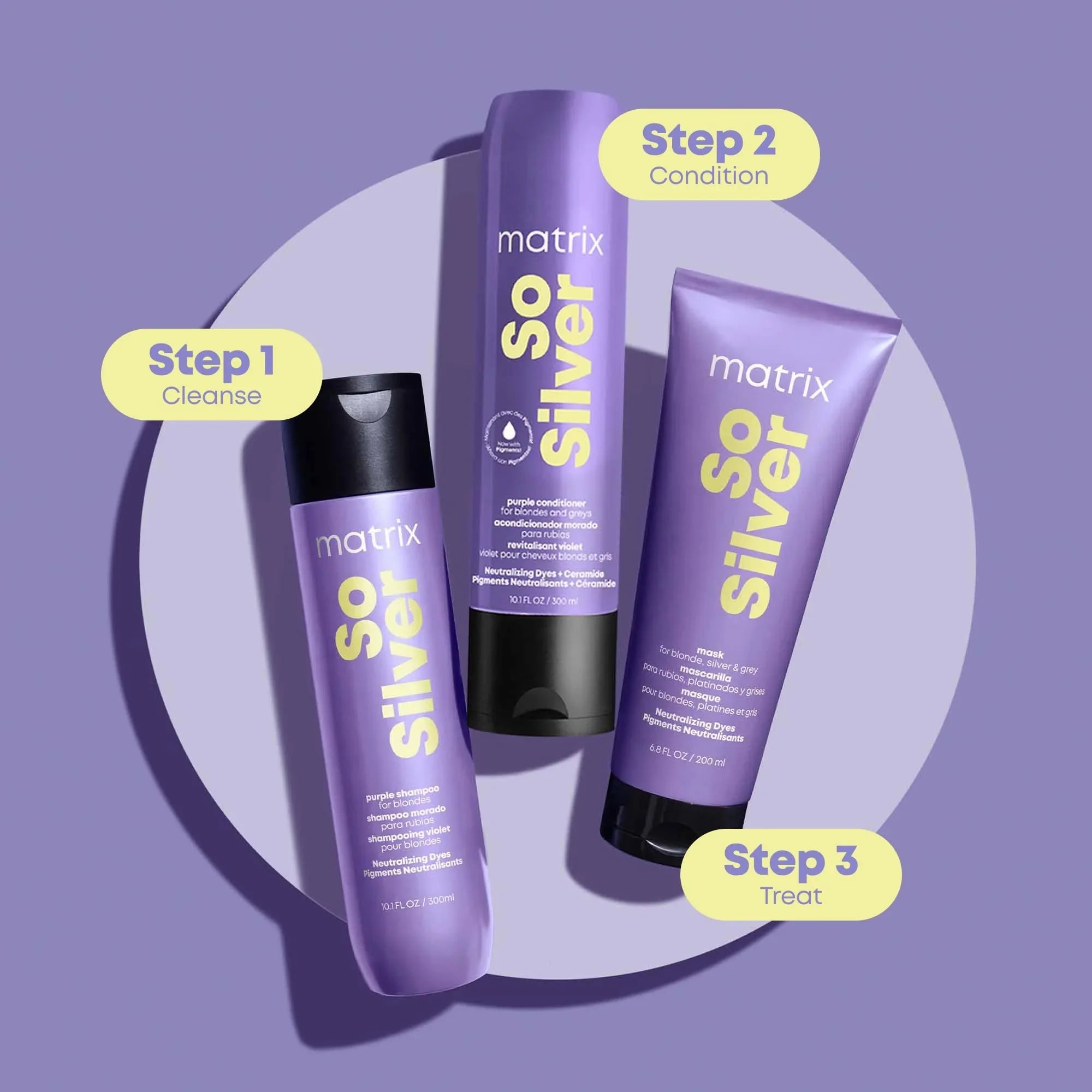 MATRIX So Silver Purple Shampoo
