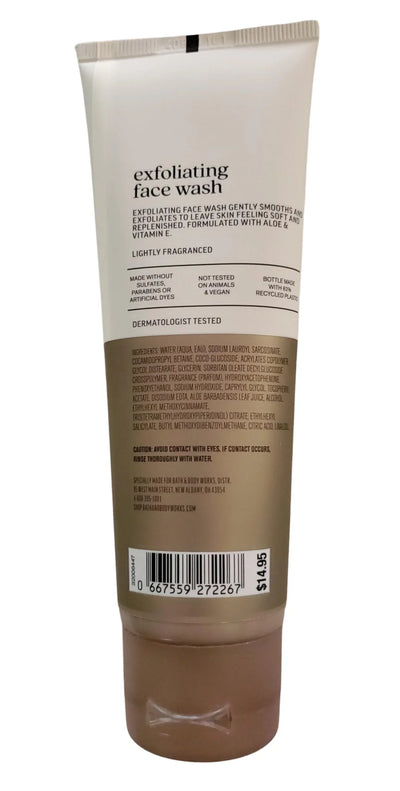 Bath & Body Works Bath and Body Works Exfoliating Face Wash With Aloe + Vitamin E - Image 1