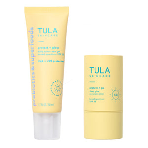 TULA Protect + Glow Sunscreen Duo