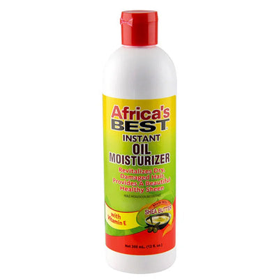 Africa's Best Instant Oil Moisturizer with Shea Butter 12 Oz - Image 1