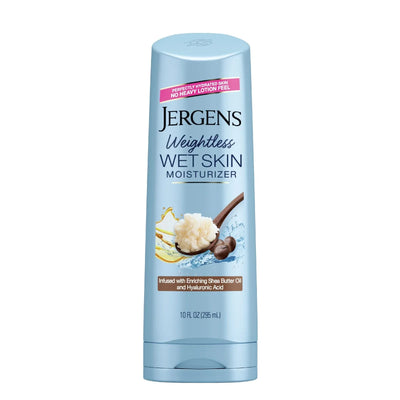Jergens Wet Skin Moisturizer 10 Fl Oz in Shower Lotion with Shea Butter Oil - Image 1