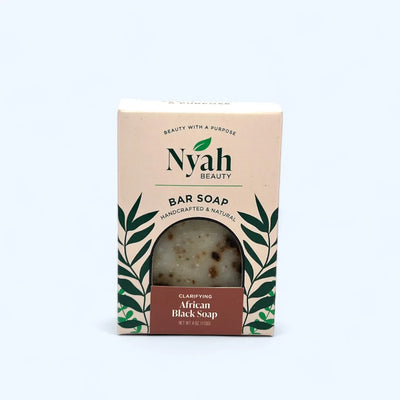 Nyah Beauty African Black Soap - Image 1