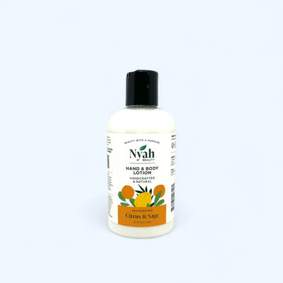 Nyah Beauty Citrus and Sage - Natural Hand and Body Lotion - Image 1