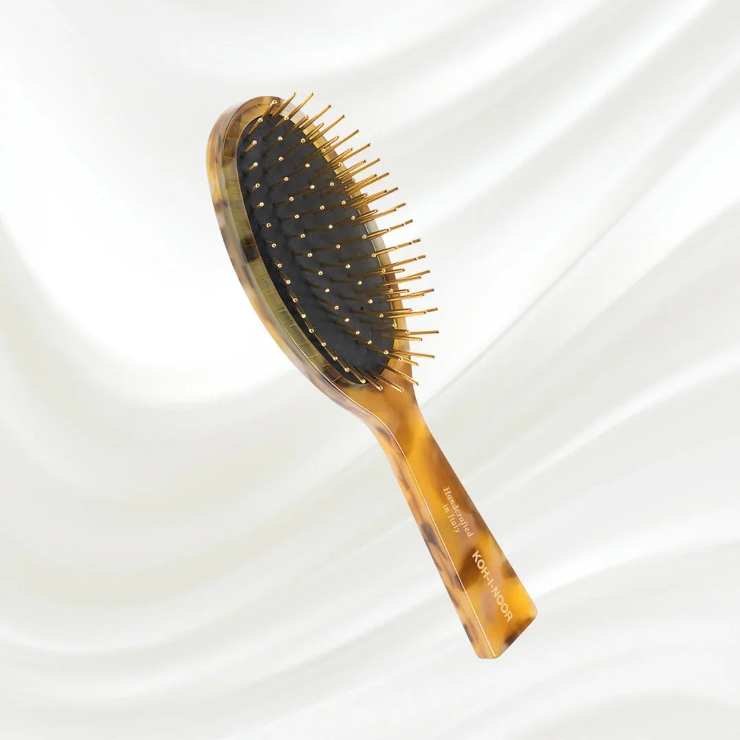 KOH-I-NOOR Luxury Pneumatic Hair Brush in Honey Yellow