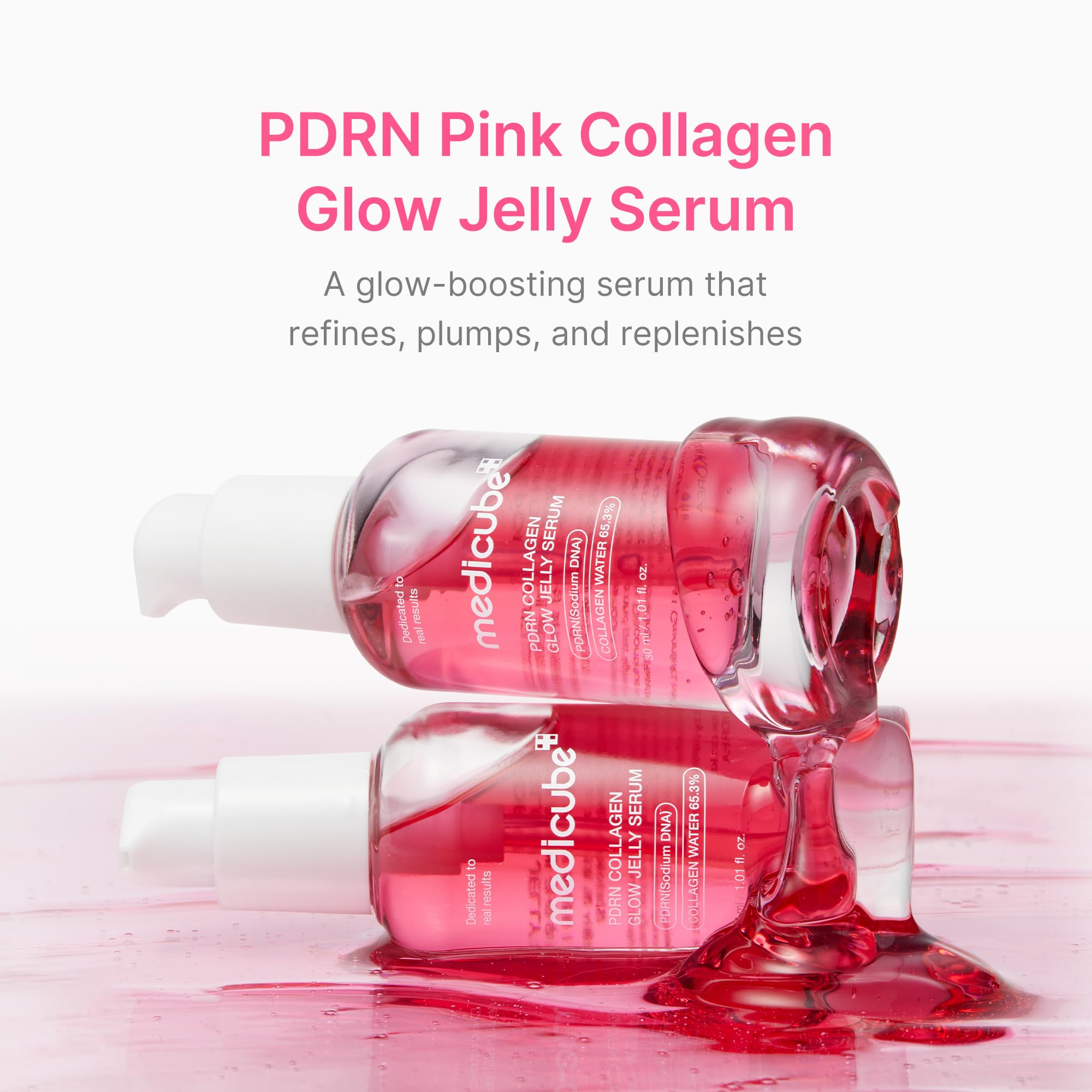 medicube PDRN Pink Collagen Glow Jelly Serum