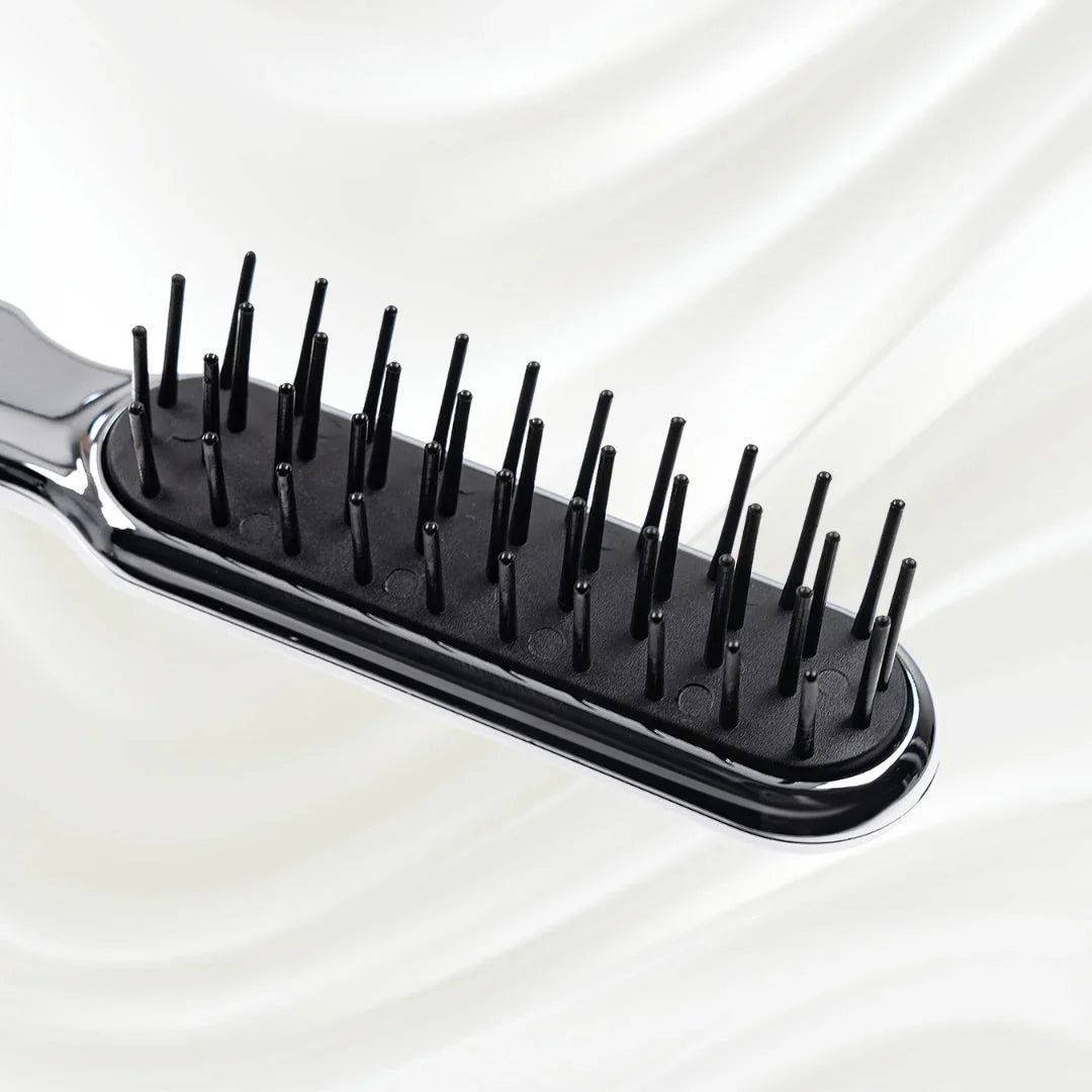 KOH-I-NOOR Metallic Pneumatic Synthetic Pin Styling Hairbrush