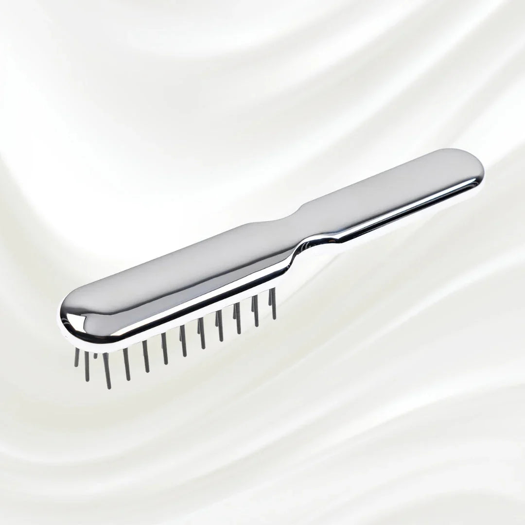 KOH-I-NOOR Metallic Pneumatic Synthetic Pin Styling Hairbrush