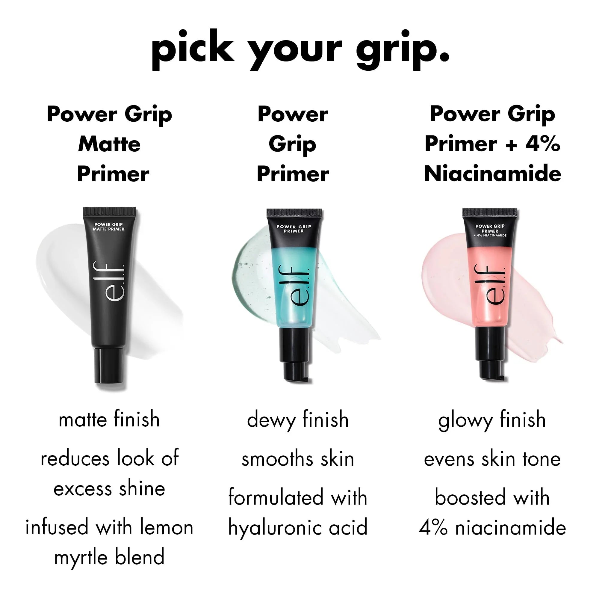 e.l.f. Power Grip Primer 0.811 Fl Oz (24 ml.)