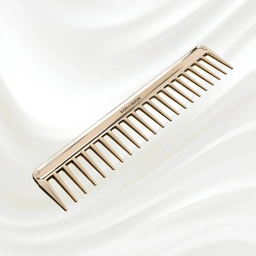 KOH-I-NOOR Metallic Wide Tooth Comb