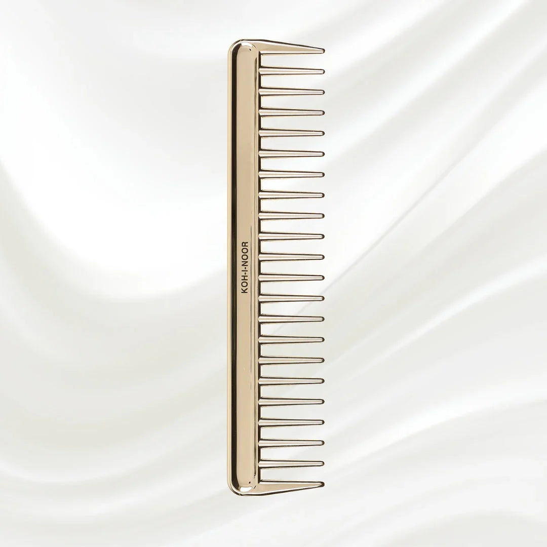 KOH-I-NOOR Metallic Wide Tooth Comb