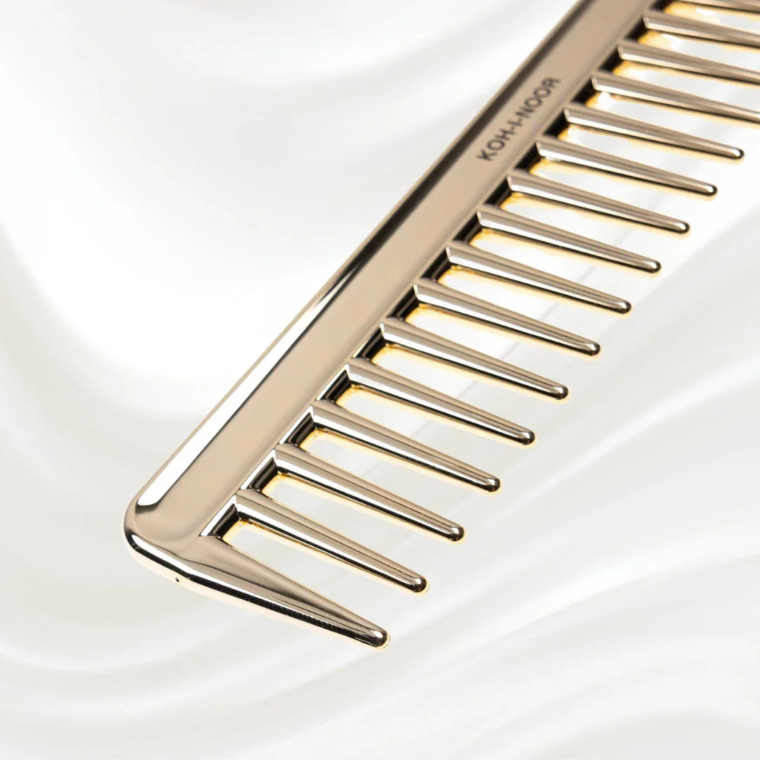 KOH-I-NOOR Metallic Wide Tooth Comb
