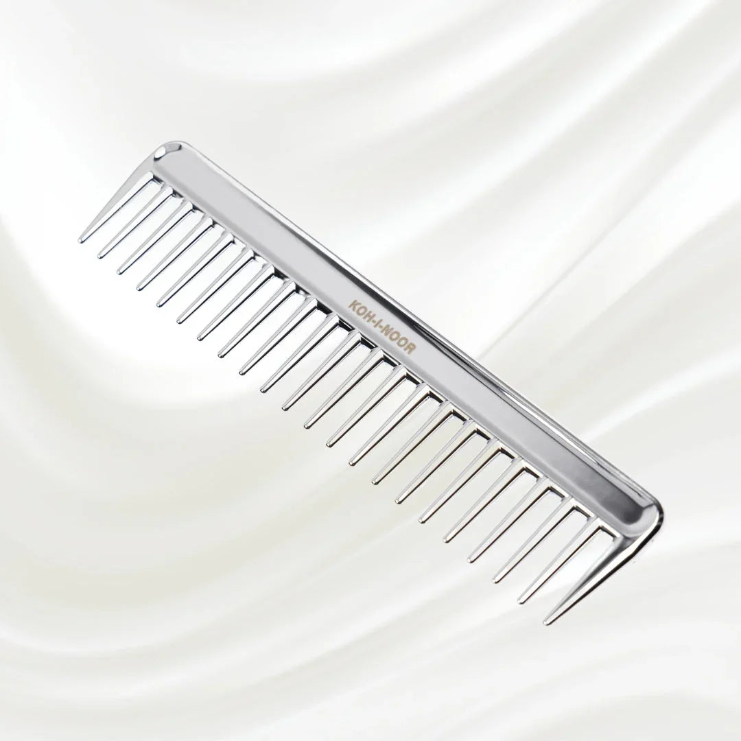KOH-I-NOOR Metallic Wide Tooth Comb