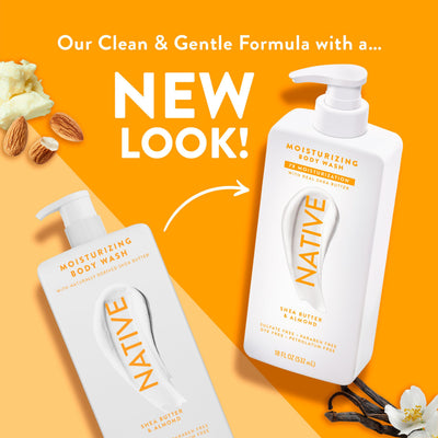 Native Shea Butter & Almond Body Wash - Image 4
